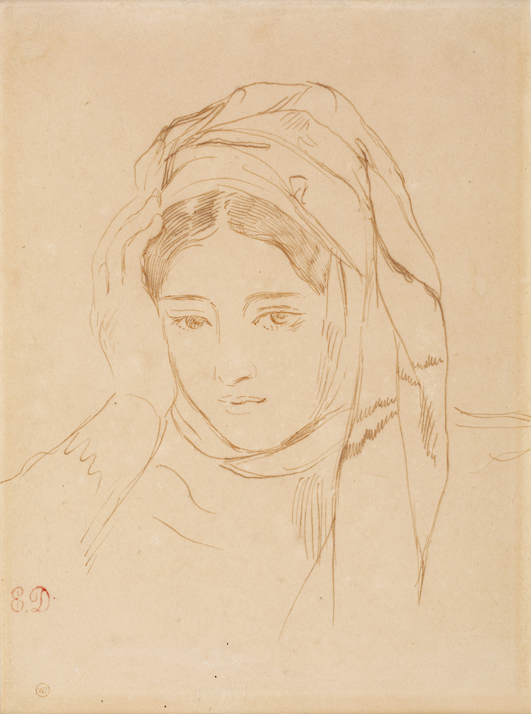 Portrait of Pauline Villot as a Moroccan Portrait of Pauline Villot as a Moroccan