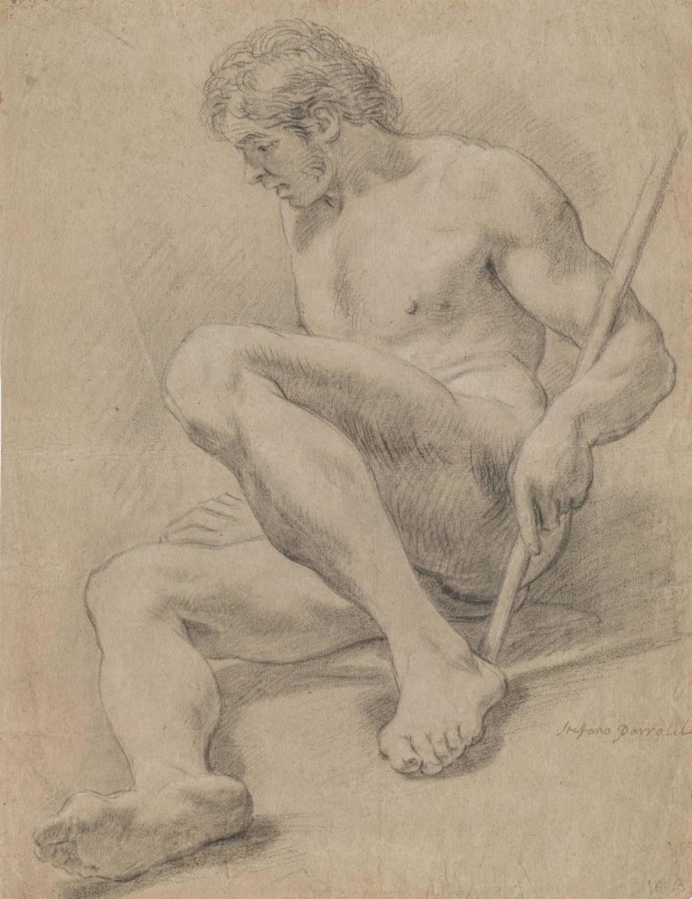 Academy of a Man Posed as a Shepherd